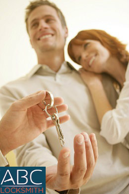 Couple Getting Keys-ABC Locksmith Blog-ABC Locksmith